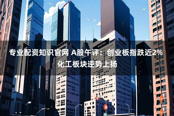 专业配资知识官网 A股午评：创业板指跌近2% 化工板块逆势上扬